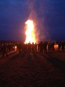 Das beeindruckende Feuer