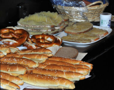 Für das leibliche Wohl war gesorgt